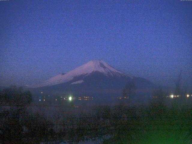 山中湖からの富士山
