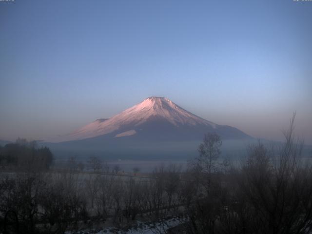山中湖からの富士山