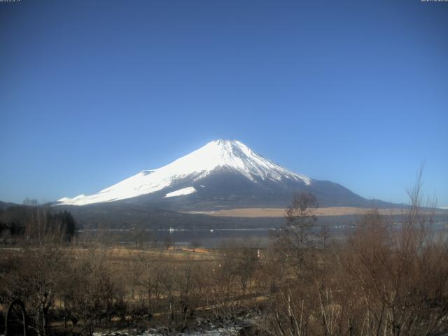 山中湖からの富士山