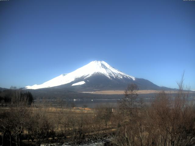 山中湖からの富士山