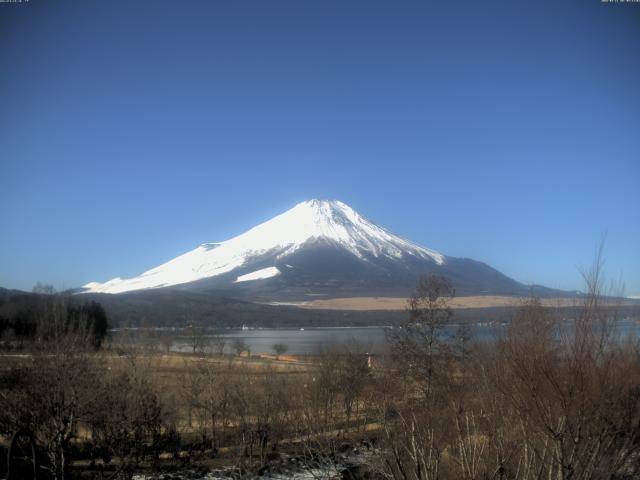 山中湖からの富士山