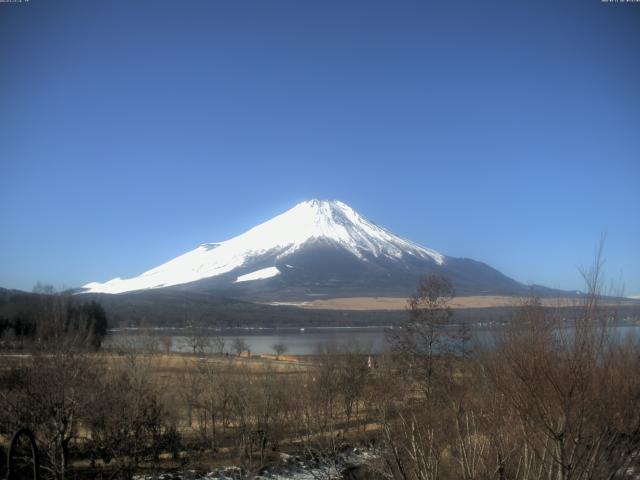 山中湖からの富士山