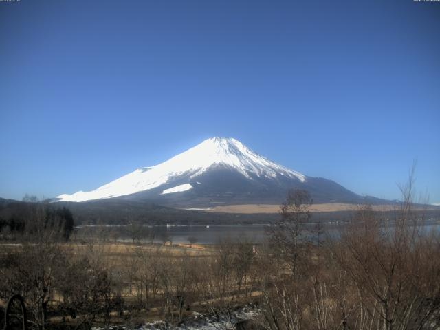 山中湖からの富士山