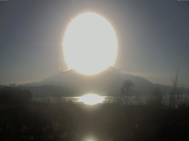 山中湖からの富士山