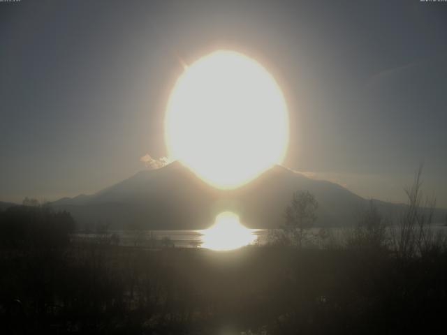 山中湖からの富士山