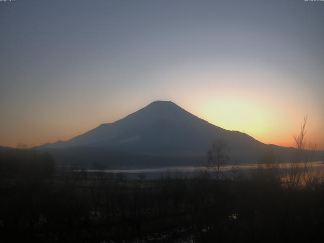 山中湖からの富士山