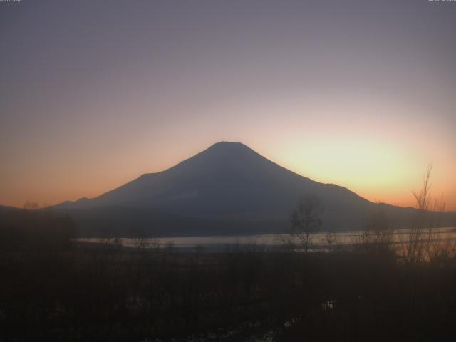 山中湖からの富士山