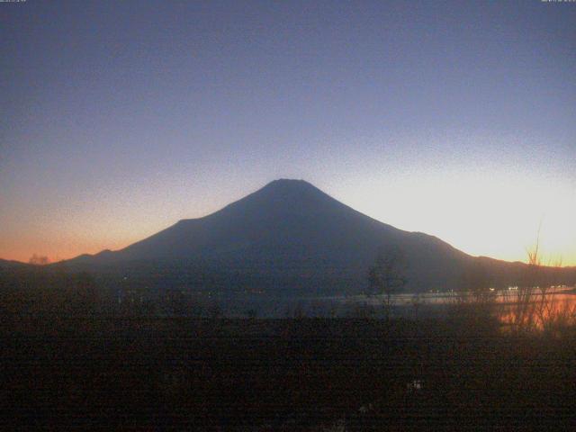 山中湖からの富士山