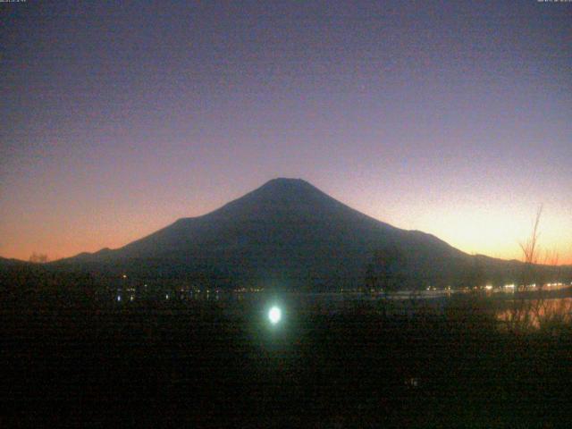 山中湖からの富士山