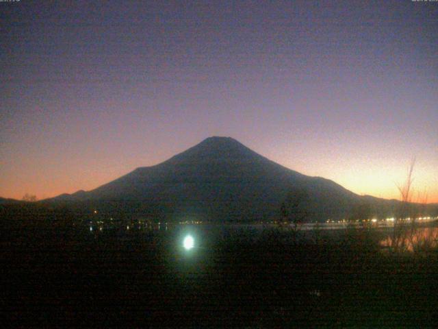 山中湖からの富士山