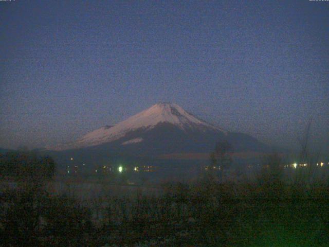 山中湖からの富士山