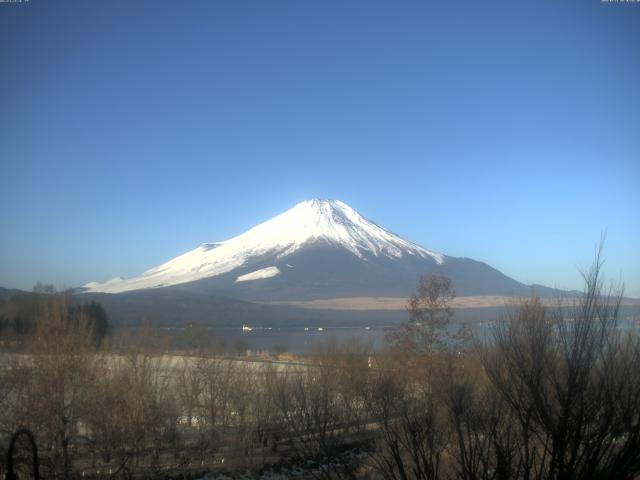 山中湖からの富士山