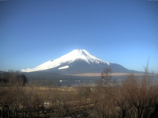 山中湖からの富士山