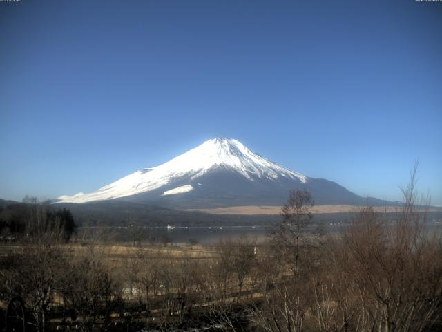 山中湖からの富士山