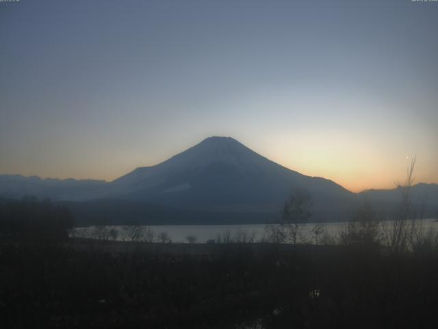 山中湖からの富士山