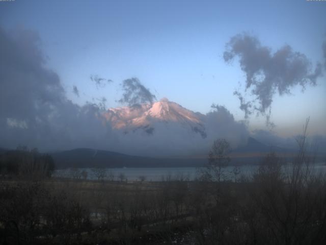 山中湖からの富士山