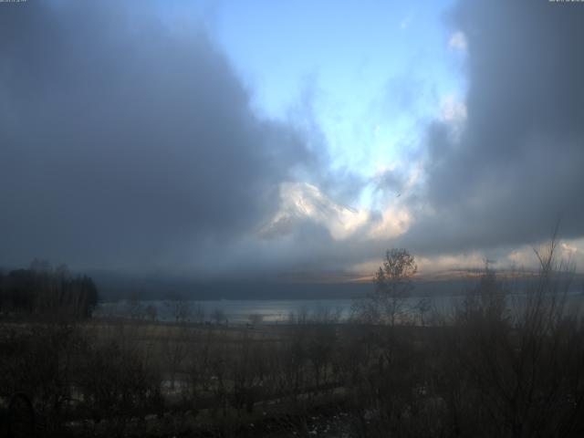 山中湖からの富士山