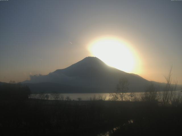 山中湖からの富士山