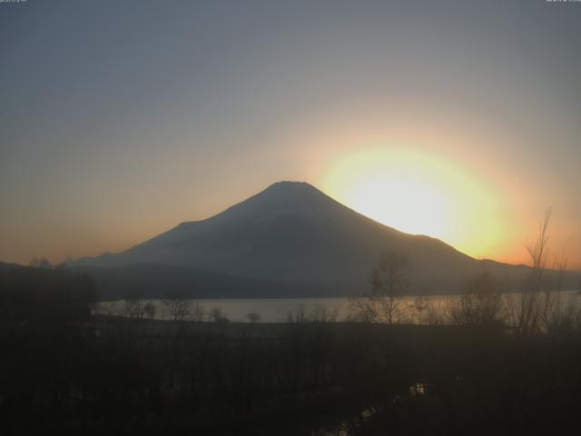 山中湖からの富士山