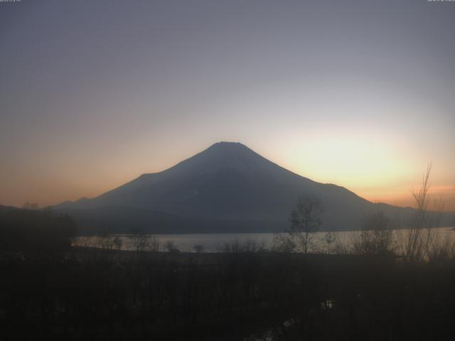 山中湖からの富士山