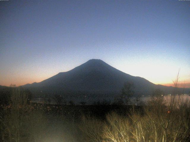 山中湖からの富士山