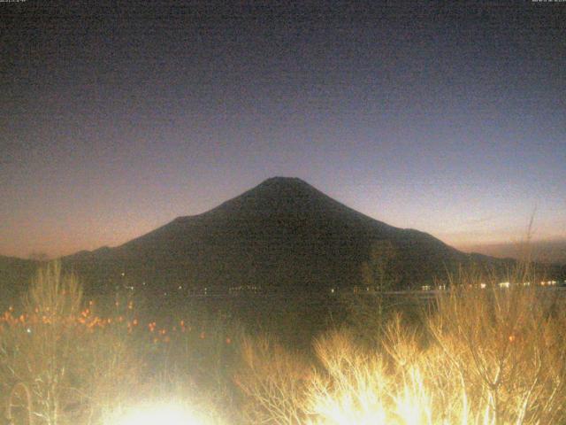 山中湖からの富士山