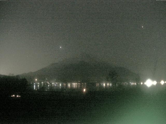 山中湖からの富士山