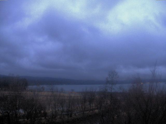 山中湖からの富士山