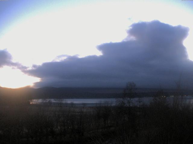 山中湖からの富士山