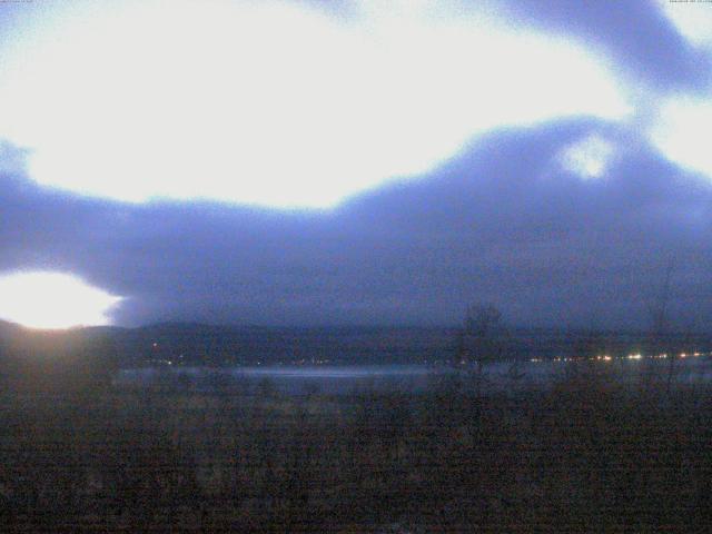 山中湖からの富士山