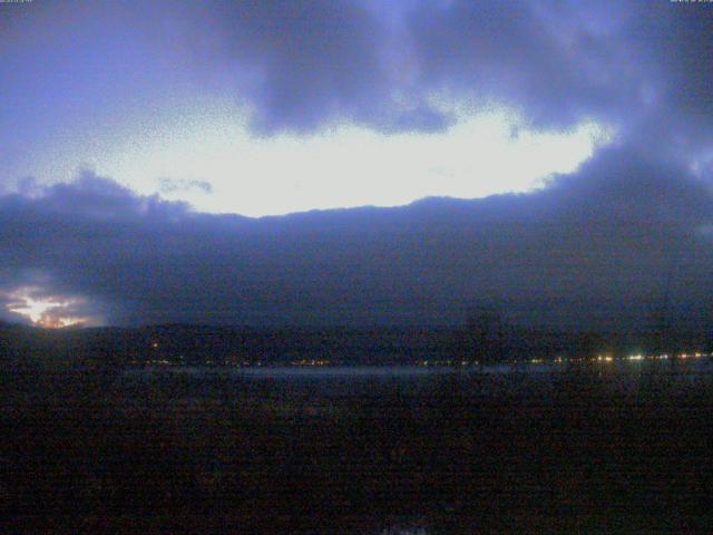 山中湖からの富士山