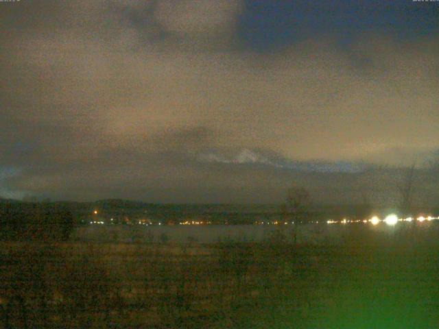山中湖からの富士山
