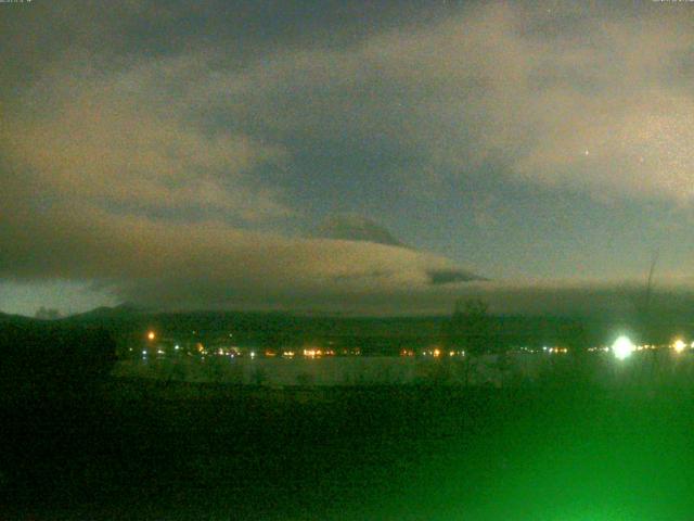 山中湖からの富士山