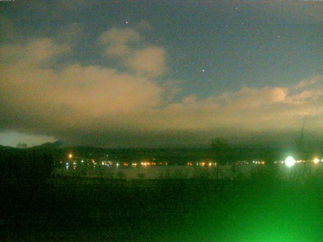 山中湖からの富士山