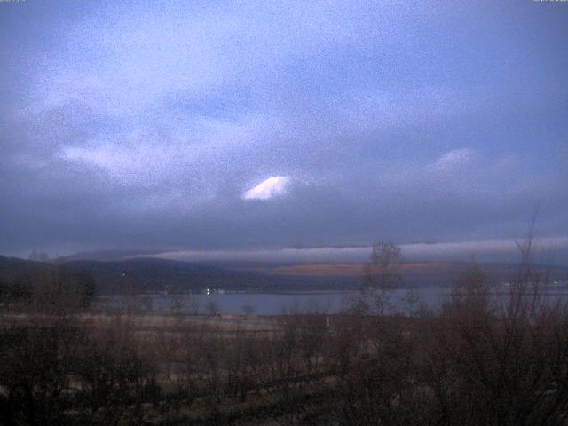 山中湖からの富士山