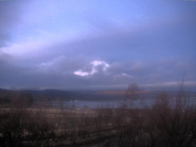 山中湖からの富士山
