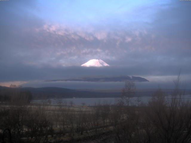 山中湖からの富士山