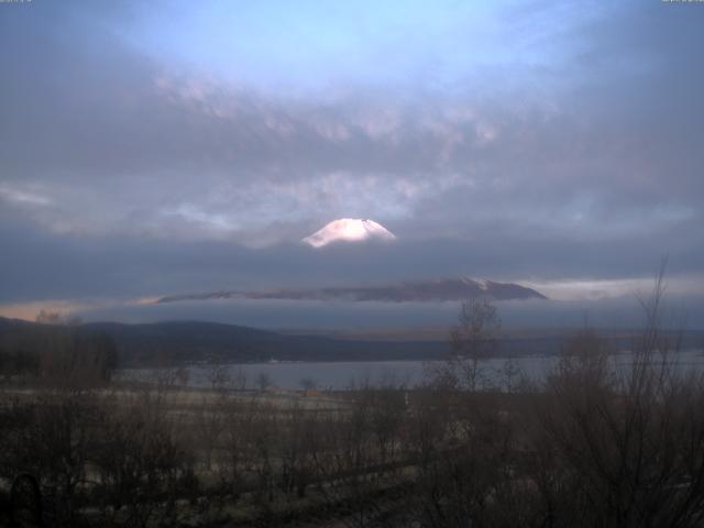 山中湖からの富士山