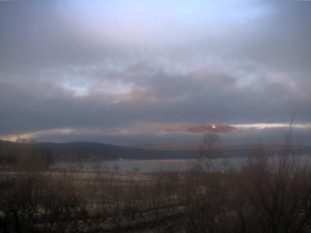 山中湖からの富士山