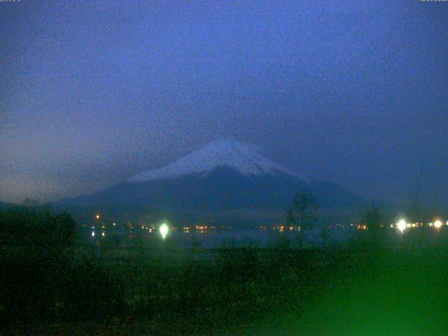 山中湖からの富士山