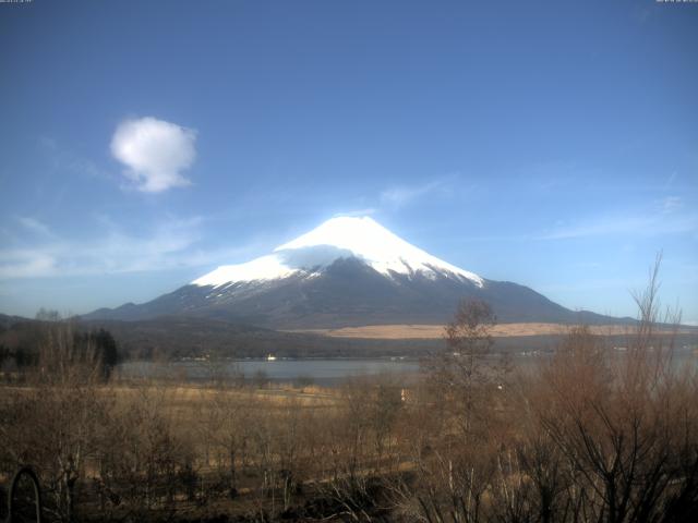 山中湖からの富士山