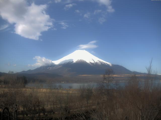山中湖からの富士山