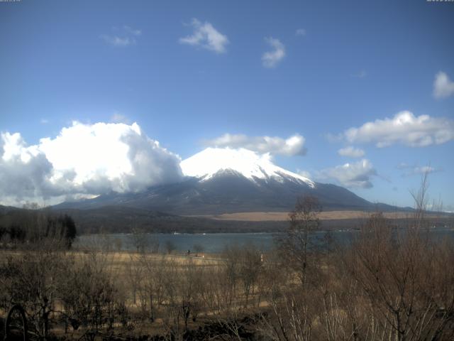 山中湖からの富士山