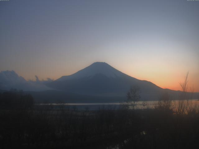 山中湖からの富士山