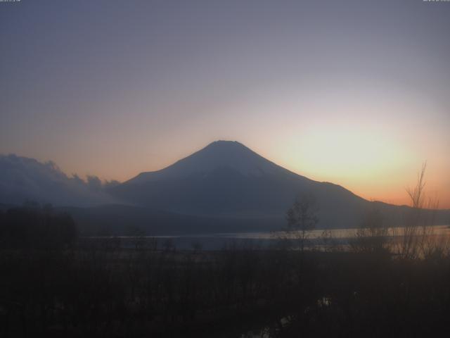 山中湖からの富士山
