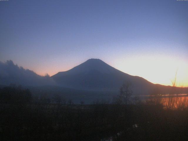 山中湖からの富士山