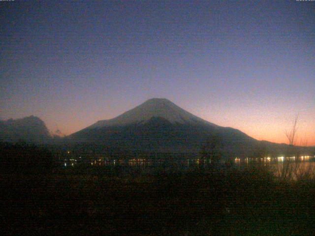 山中湖からの富士山