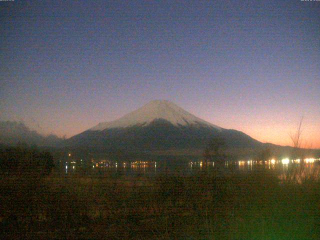 山中湖からの富士山