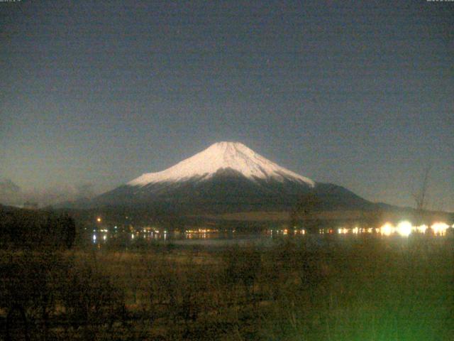 山中湖からの富士山