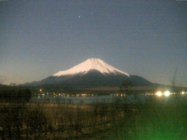 山中湖からの富士山